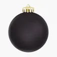 3¼" Satin Finish Round Shatterproof Ornament