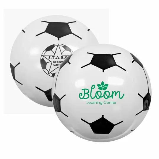 16" Sport Beach Ball - Soccer — view 2