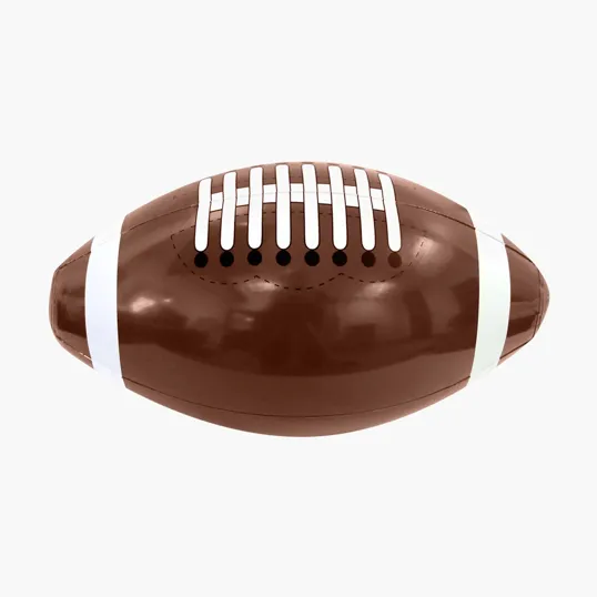 9" Sport Beach Ball - Football Design