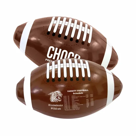 9" Sport Beach Ball - Football Design — view 2
