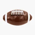 9" Sport Beach Ball - Football Design