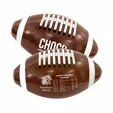 9" Sport Beach Ball - Football Design — view 2