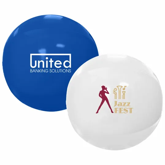 12" Solid-Color Beach Ball — view 2