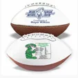 8" Mini Synthetic Leather Signature Football — view 2