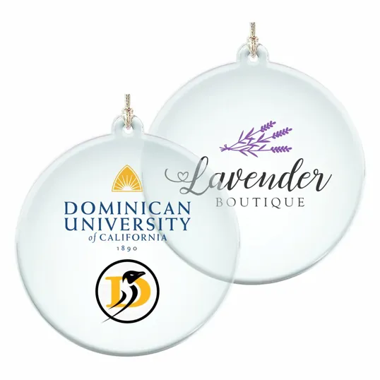 3" Acrylic Sun Catcher Ornament — view 2