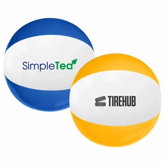 12" Two-Toned Beach Ball — view 2