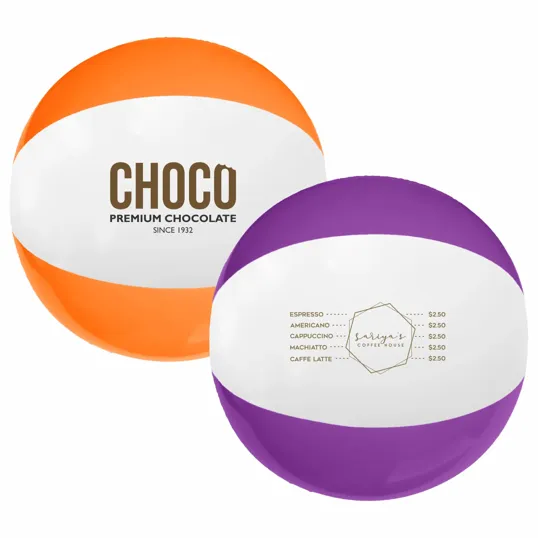 16" Two-Toned Beach Ball — view 2