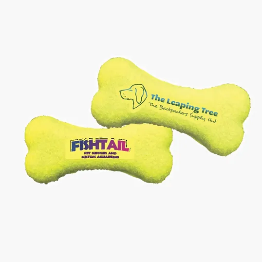 Bone Shaped Toy Tennis Ball — view 2