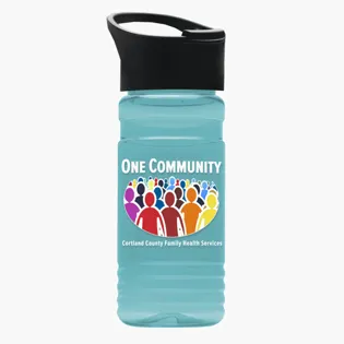 Picture For 20 oz. UpCycle rPET Bottle With Pop Up Sip Lid - Digital
