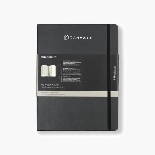 Moleskine® Hard Cover Ruled XL Professional Project Planner — view 2