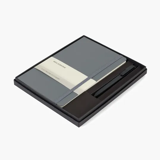 Moleskine® Large Notebook and GO Pen Gift Set — view 2