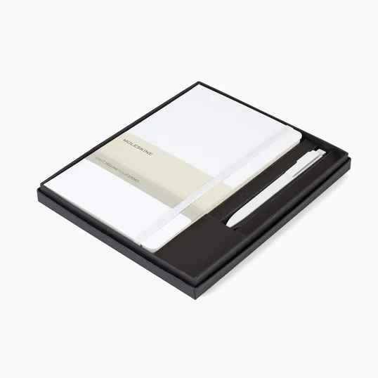 Moleskine® Large Notebook and GO Pen Gift Set — view 3