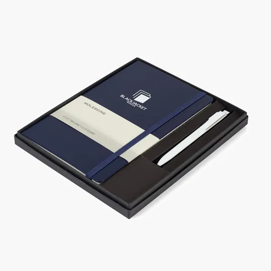 Moleskine® Large Notebook and GO Pen Gift Set — view 7