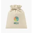 Canvas Drawstring Gift Bag, Large — view 2