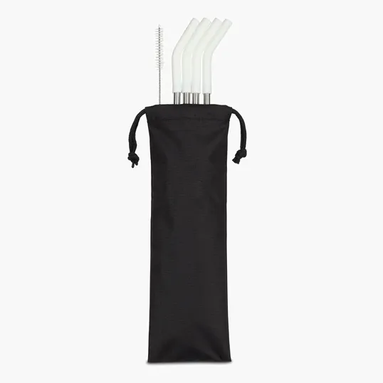 Aviana™ Poppy 4-Pack Stainless Straw Set — view 2