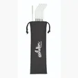 Aviana™ Poppy 4-Pack Stainless Straw Set — view 4