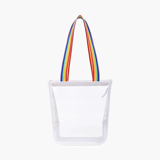 Sigma Clear Zippered Tote with 25" Shoulder Straps — view 5