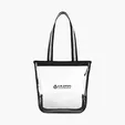 Sigma Clear Zippered Tote with 25" Shoulder Straps — view 6