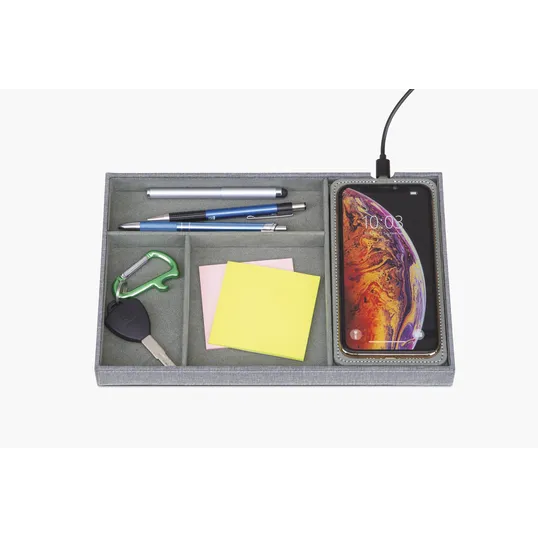 Truman Wireless Charging Accessory Tray