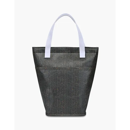 Sami Laminated Recycled Non-Woven Mini Tote Cooler — view 2