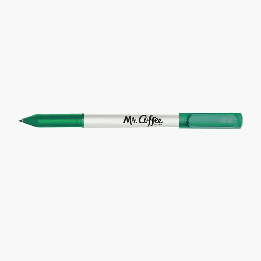 Paper Mate® Write Bros Stick Pen, White Barrel, Black Ink — view 8