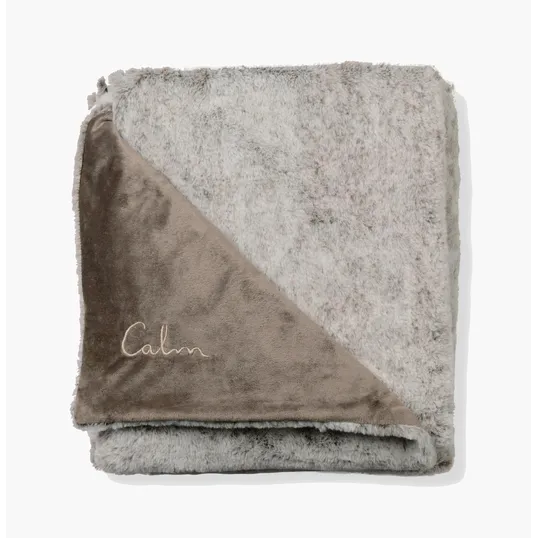Luxe Faux Fur Throw Blanket — view 4