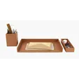 Easton 3-Piece Desktop Organizer Set — view 2