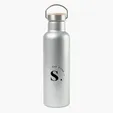 Aviana™ Metallics Double Wall Stainless Steel Wine Bottle - 25 Oz. — view 3