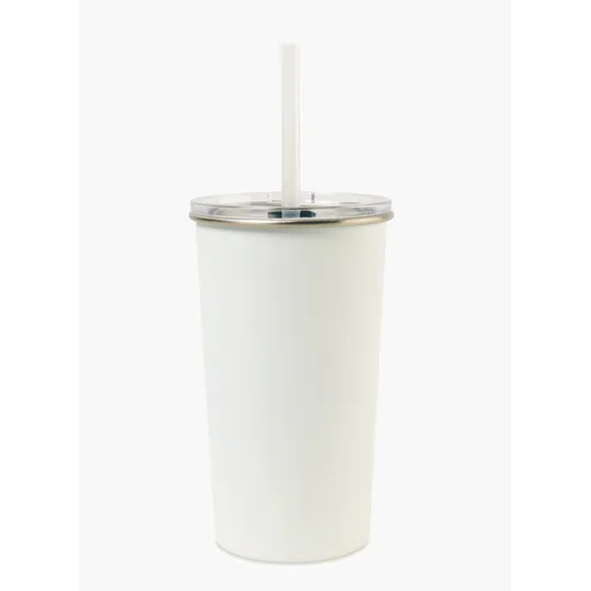 Arlo Classics Stainless Steel Tumbler with Straw, 20 Oz. — view 2