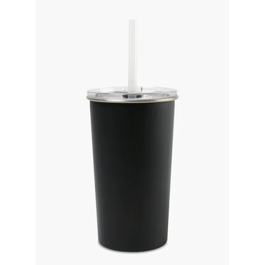 Arlo Classics Stainless Steel Tumbler with Straw, 20 Oz.