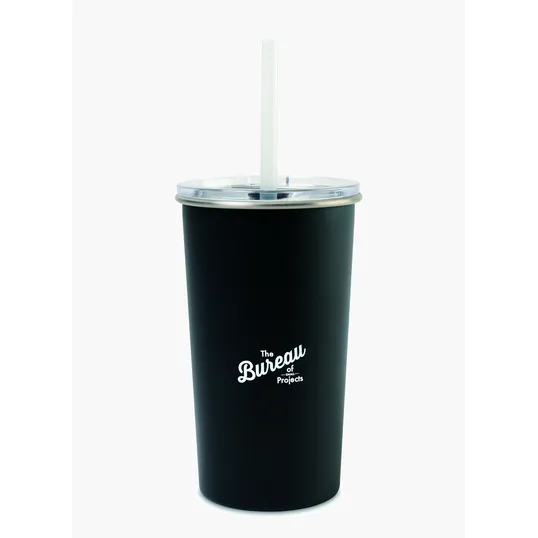 Arlo Classics Stainless Steel Tumbler with Straw, 20 Oz. — view 5