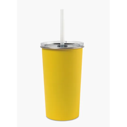 Arlo Classics Stainless Steel Tumbler with Straw, 20 Oz. — view 4