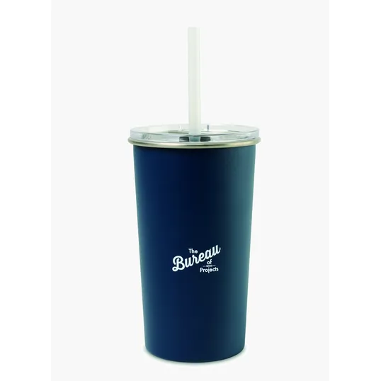 Arlo Classics Stainless Steel Tumbler with Straw, 20 Oz. — view 7