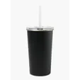 Arlo Classics Stainless Steel Tumbler with Straw, 20 Oz.