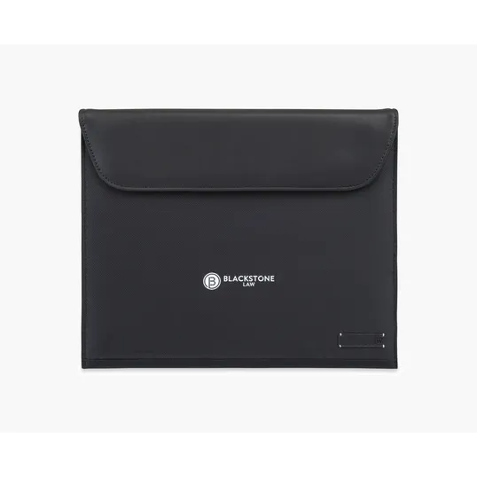 Travis & Wells® Lennox Recycled Nylon Padfolio — view 2