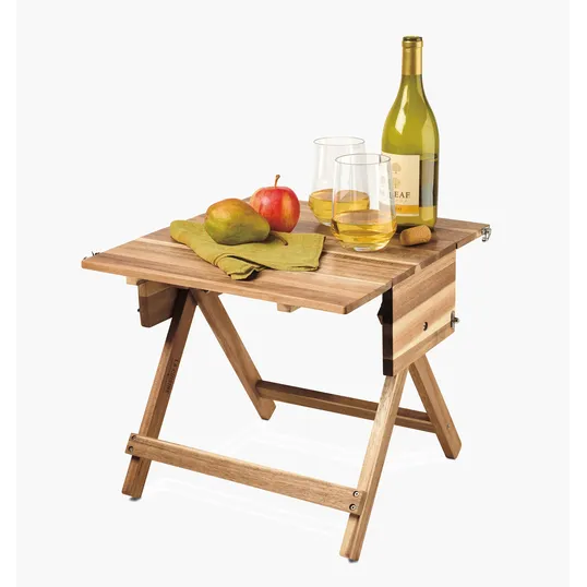 La Cuisine™ Acacia Wood Picnic Table & Carrier