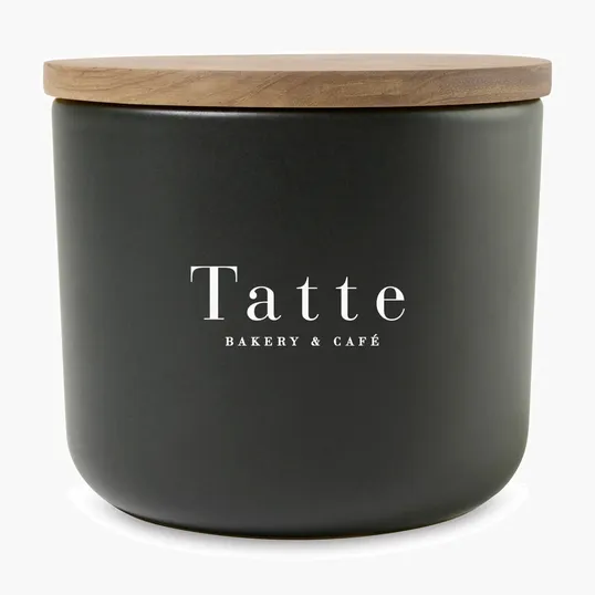 Be Home® Brampton Stoneware Container - Medium — view 4