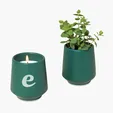 Modern Sprout® Rooted Candle, 6 oz. Soy-Blend in Ceramic Vessel — view 5