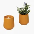 Modern Sprout® Rooted Candle, 6 oz. Soy-Blend in Ceramic Vessel — view 2