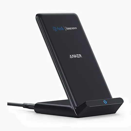 Anker® PowerWave 10W Wireless Charging Stand — view 2