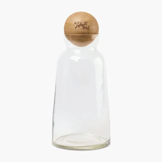 Be Home® Brisbane Glass Decanter with Mango Wood Lid — view 2
