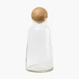 Be Home® Brisbane Glass Decanter with Mango Wood Lid
