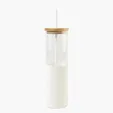 Aviana™ Journey Glass Tumbler with Straw, 20 oz