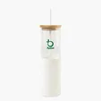 Aviana™ Journey Glass Tumbler with Straw, 20 oz — view 4