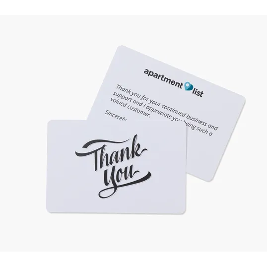 Thank You Greeting Card — view 2