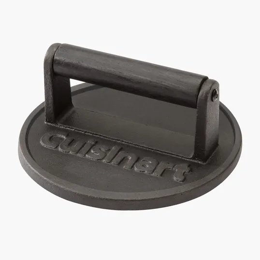 Cuisinart Outdoors® 6" Cast Iron Smashburger Press