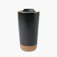Valo Ceramic Tumbler, 16 Oz. Cork-Wrapped Travel Cup