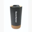 Valo Ceramic Tumbler, 16 Oz. Cork-Wrapped Travel Cup — view 3