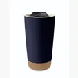 Valo Ceramic Tumbler, 16 Oz. Cork-Wrapped Travel Cup — view 5