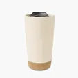 Valo Ceramic Tumbler, 16 Oz. Cork-Wrapped Travel Cup — view 2